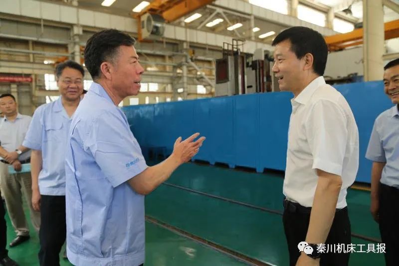 陕西省副省长、宝鸡市委书记徐启方莅临tyc5997太阳集团调研