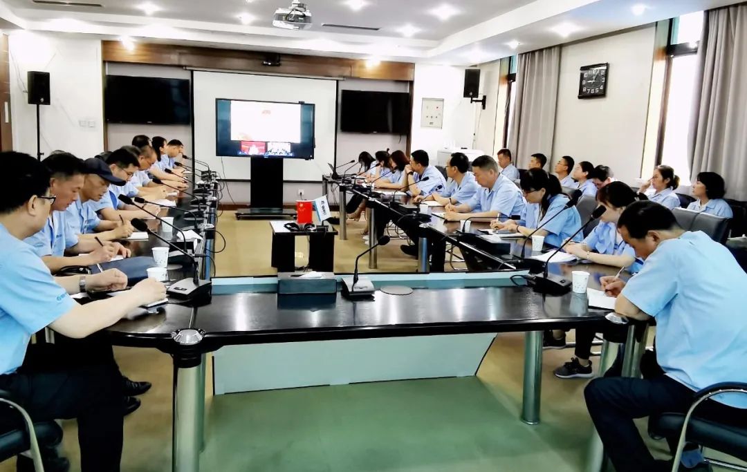 【党建动态】tyc5997太阳集团参加省国资委“党委书记讲百年党史”宣讲报告会
